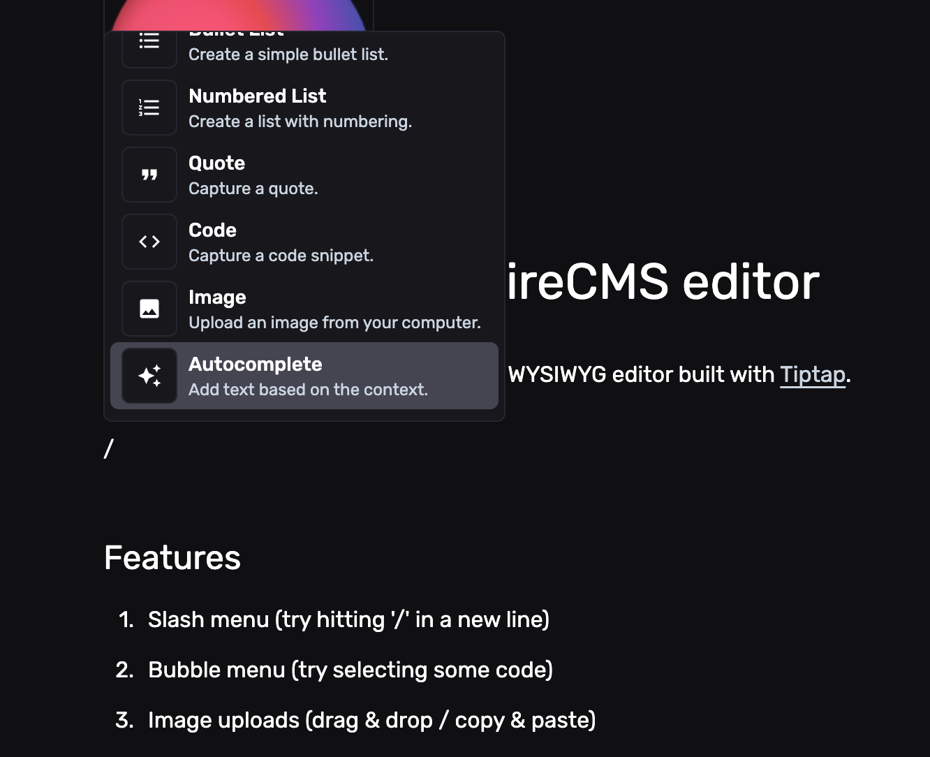 Editor